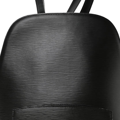 Louis Vuitton Epi Gobelins Backpack Black 7 of 9