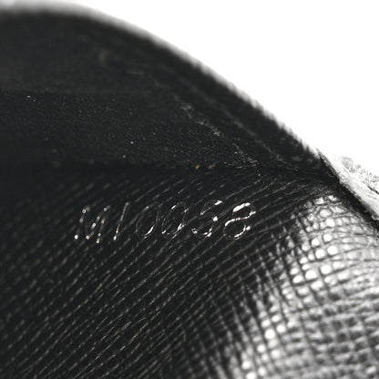 Louis Vuitton Taiga Brazza Wallet Black 7 of 9