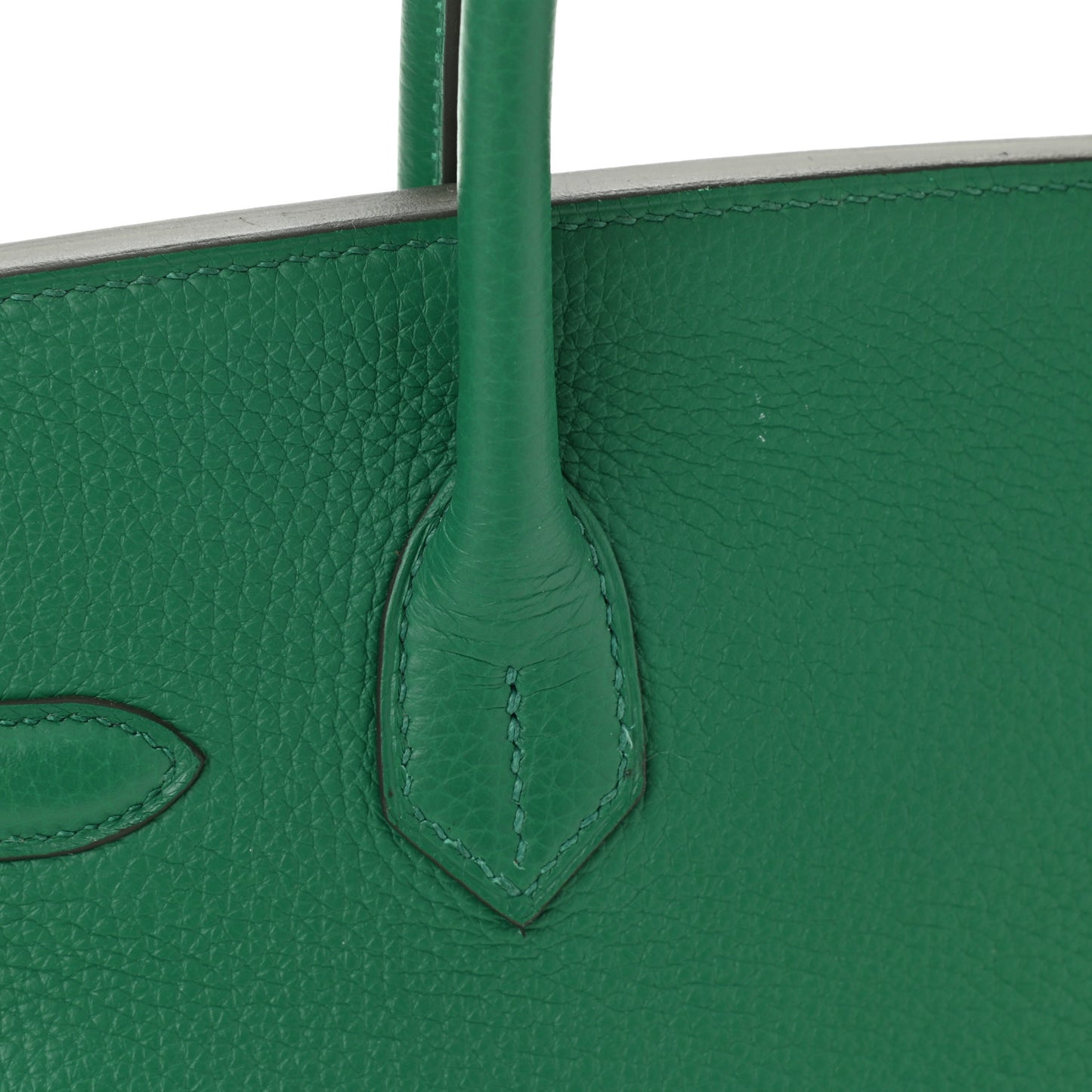 Togo Verso Birkin 30 Vert Vertigo Vert Fonce
