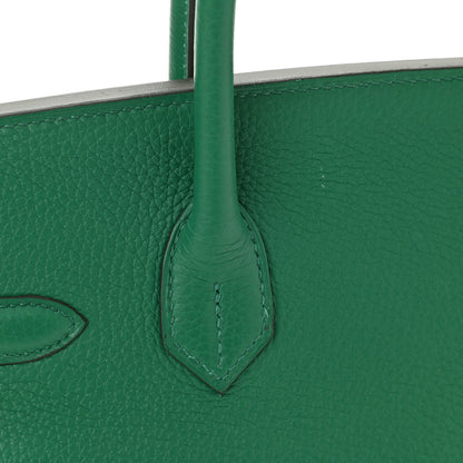 Hermes Togo Verso Birkin 30 Vert Vertigo Vert Fonce 12 of 13