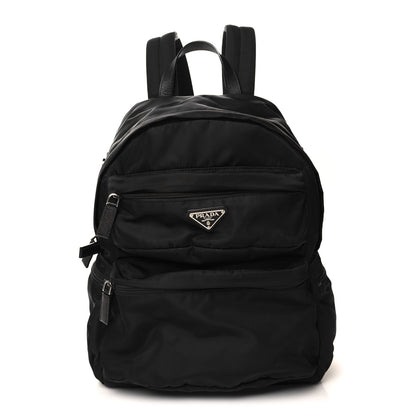 Prada Nylon Montagna Saffiano Day Backpack Black 1 of 9
