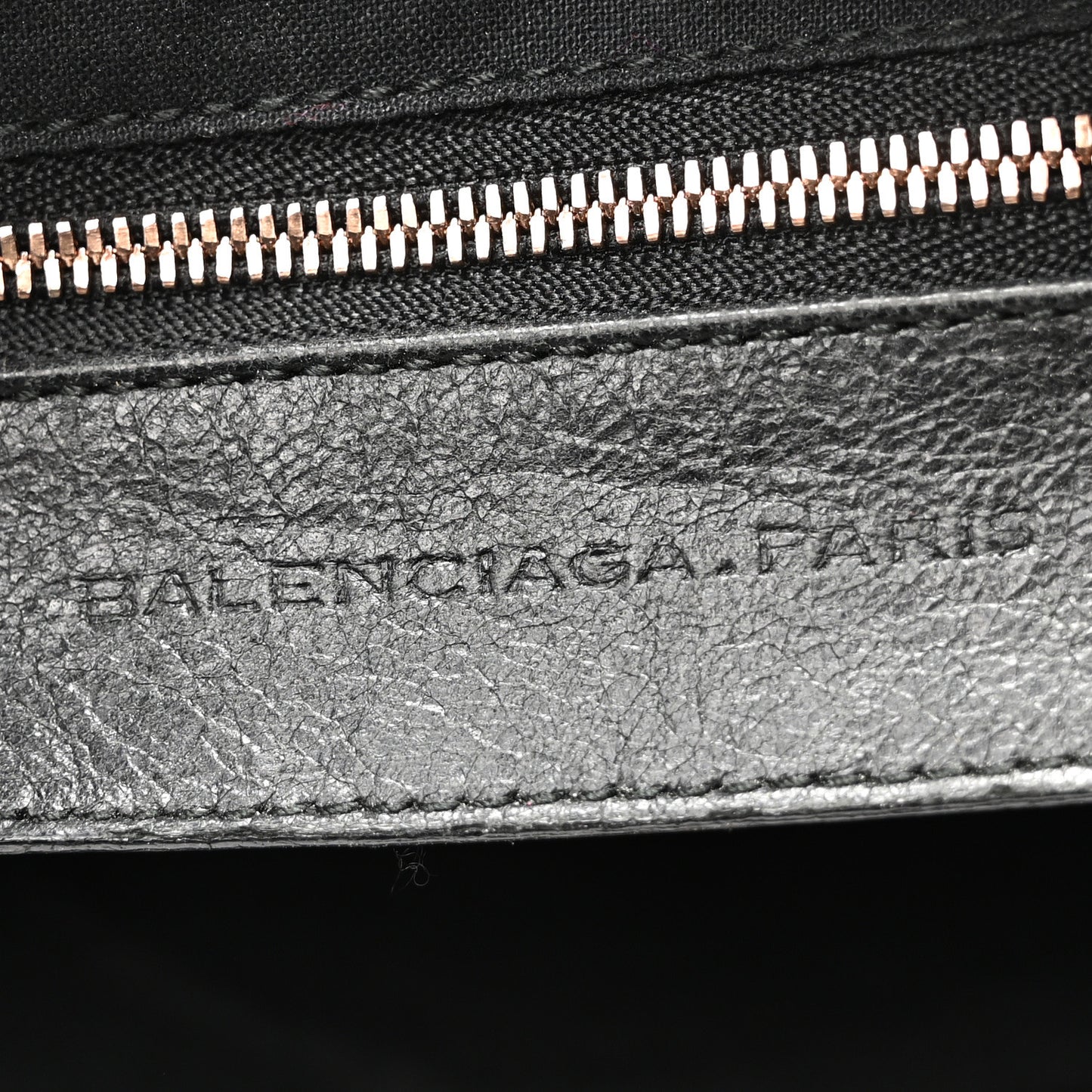 Agneau Giant 21 Rose Gold Hardware Part Time Black