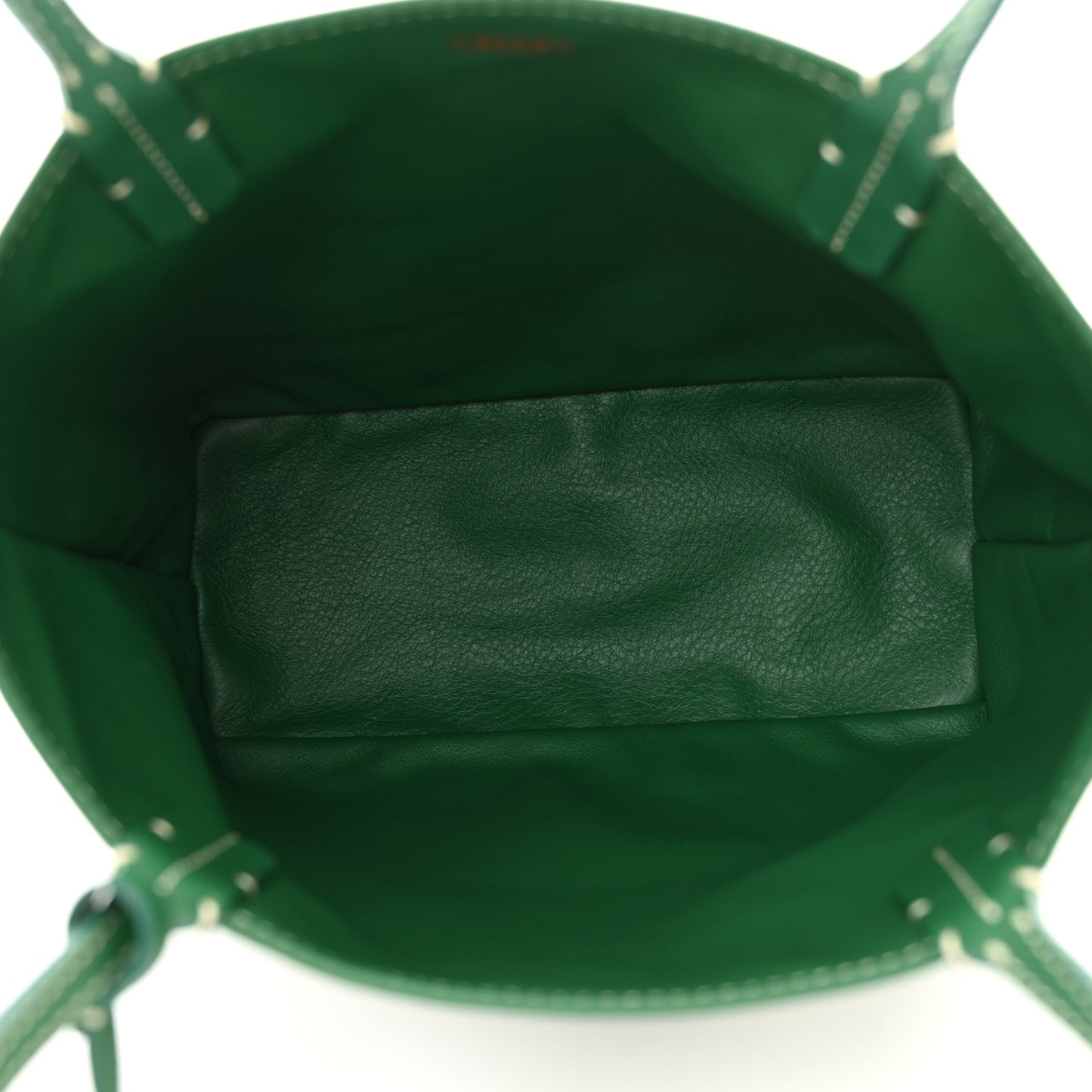 Goyardine Reversible Mini Anjou Green
