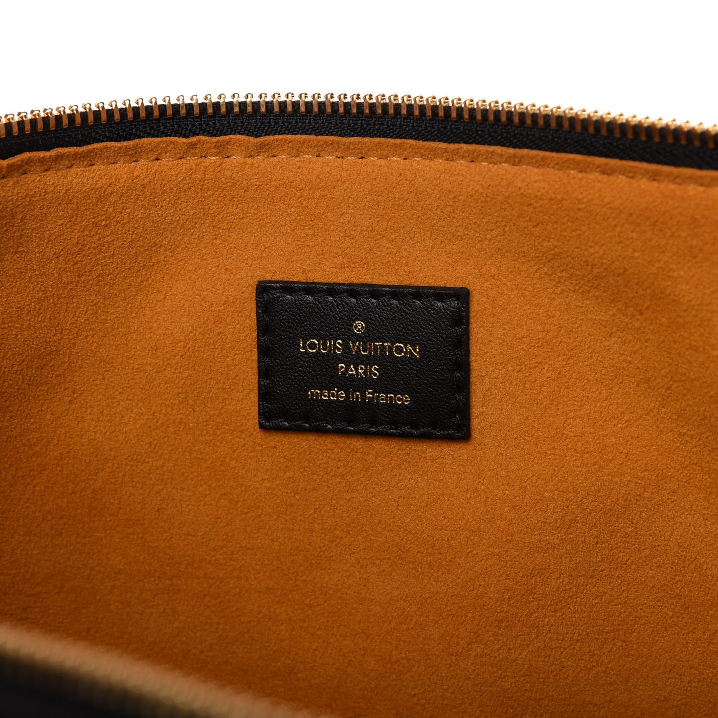 Lambskin Embossed Monogram Coussin MM Black