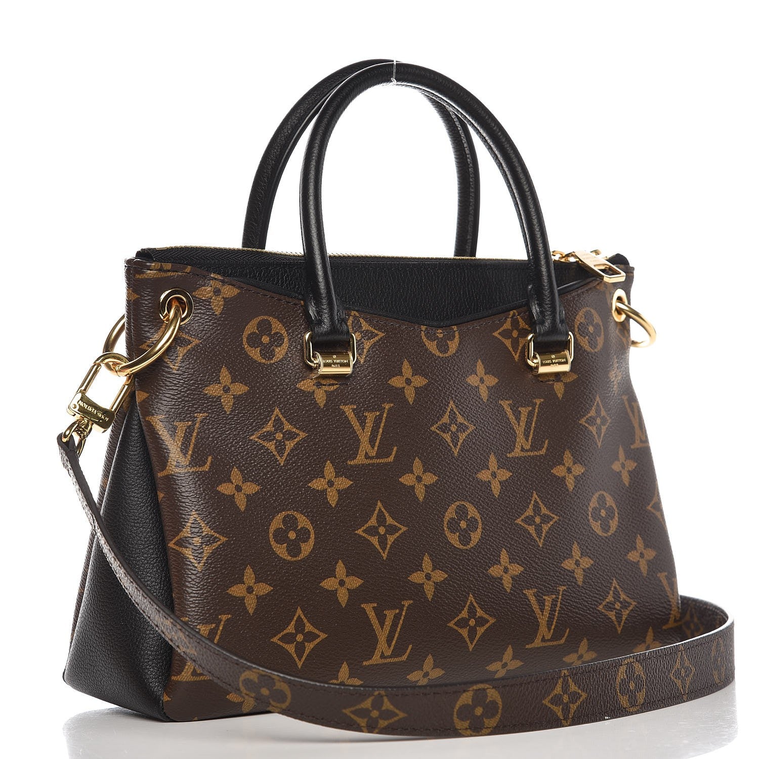 Louis Vuitton Monogram Pallas Full BB Black 3 of 8
