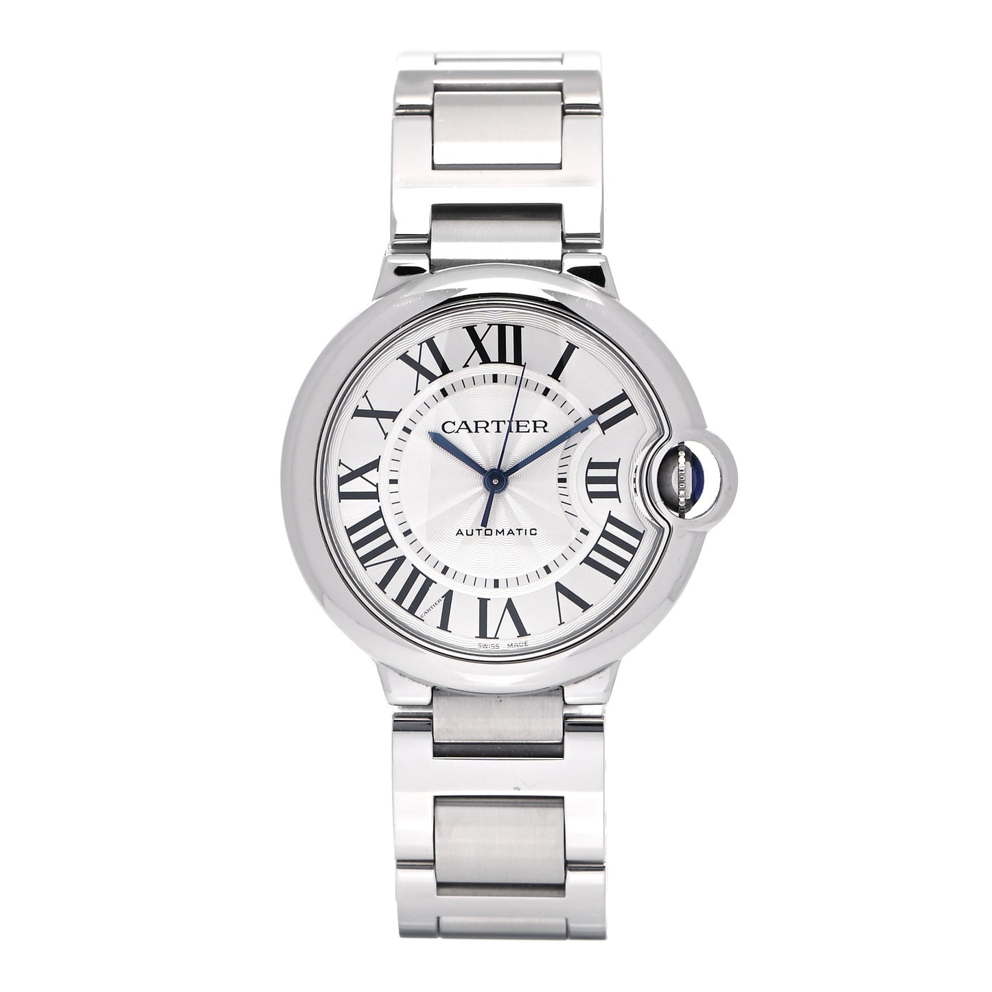 Stainless Steel 36mm Ballon Bleu De Cartier Automatic Watch