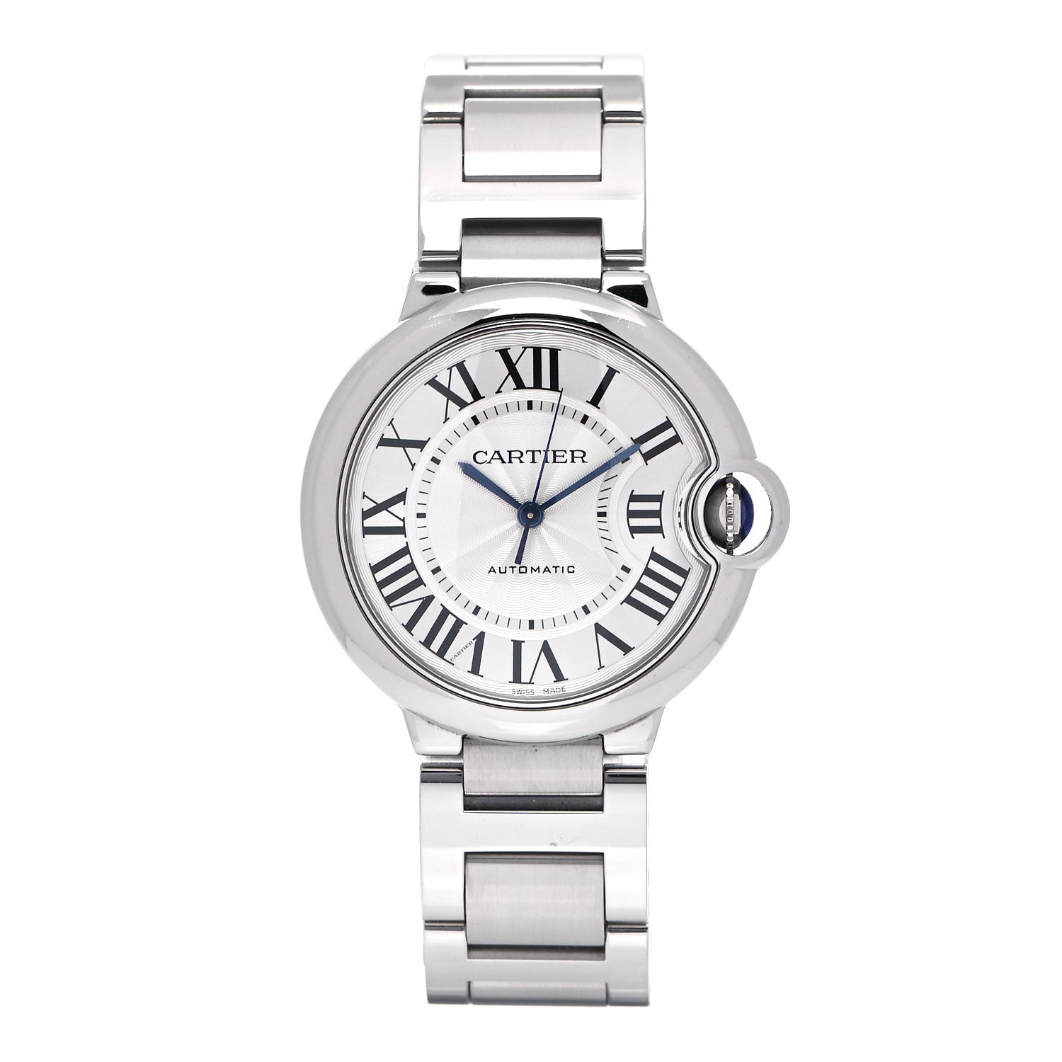 Cartier Stainless Steel 36mm Ballon Bleu De Cartier Automatic Watch 1 of 7
