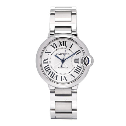 Cartier Stainless Steel 36mm Ballon Bleu De Cartier Automatic Watch 1 of 7