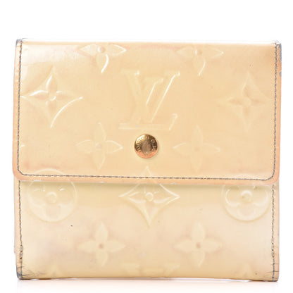 Louis Vuitton Vernis Elise Wallet Perle 1 of 15