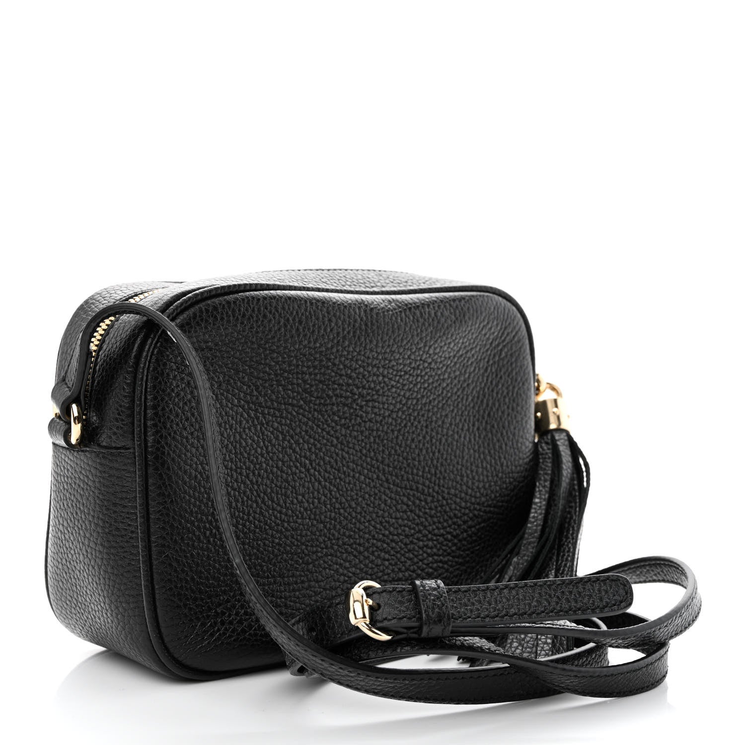 Gucci Pebbled Calfskin Small Soho Disco Bag Black 3 of 14