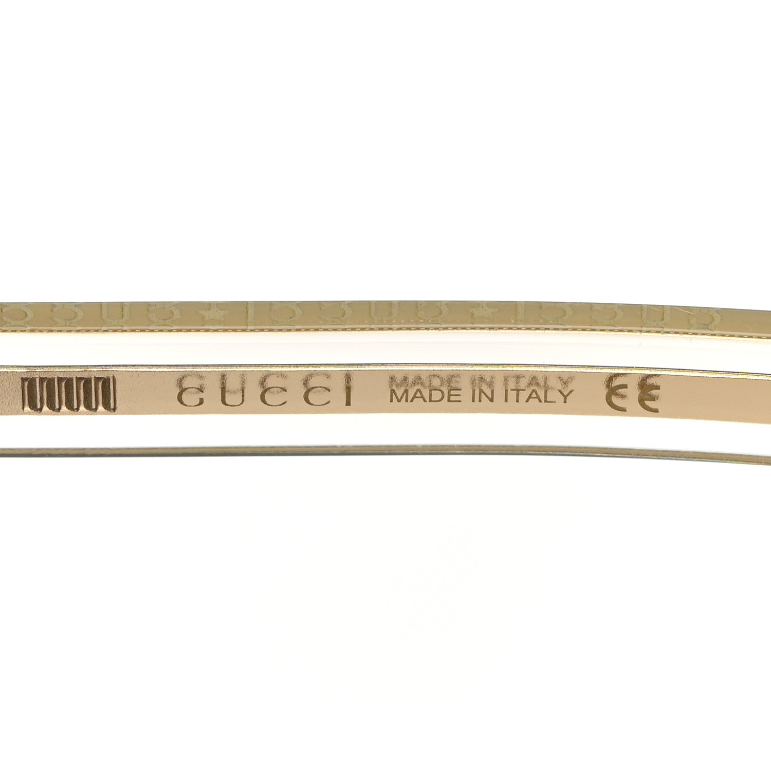 Gucci Acetate Crystal Square Sunglasses GG0564S Tortoise 6 of 7