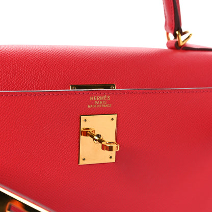 Hermes Epsom Kelly Sellier 32 Bougainvillea 6 of 13