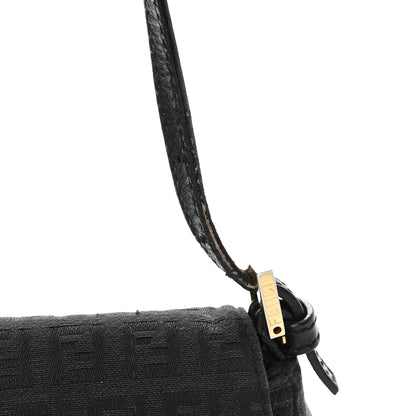 Fendi Zucchino Mini Mama Baguette Black 11 of 16
