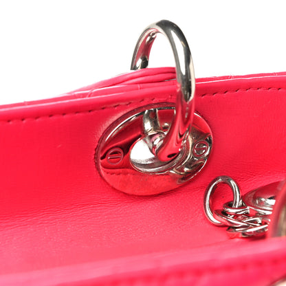 Christian Dior Lambskin Cannage Medium Lady Dior Pink 14 of 25