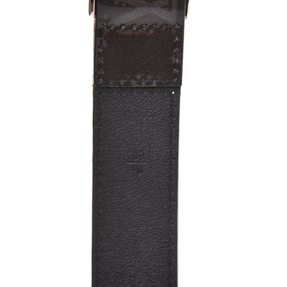 Louis Vuitton Glaze Calfskin Monogram Eclipse Ouest 30mm Belt 100 40 6 of 7