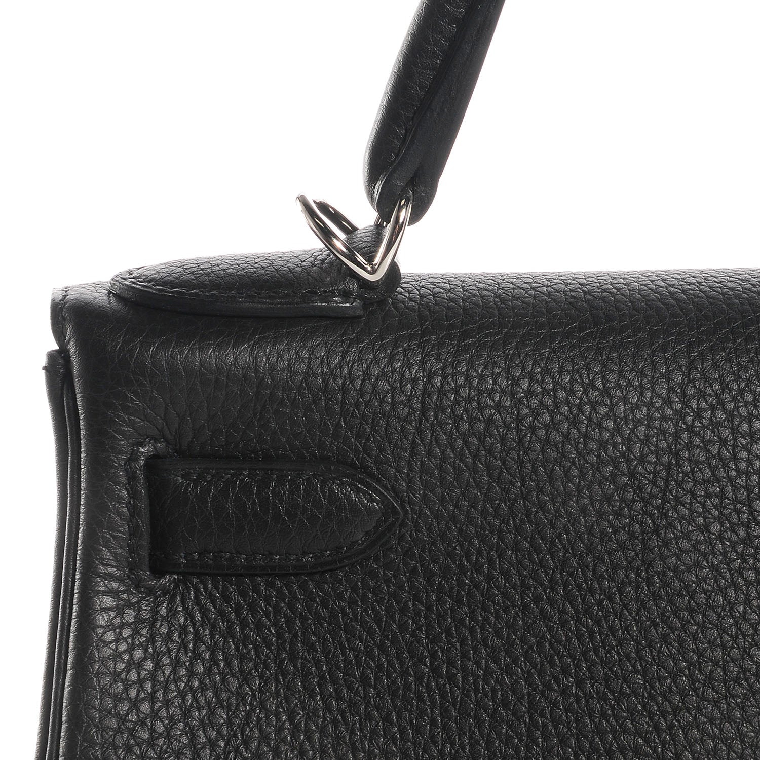 Hermes Togo Kelly Retourne 28 Black 18 of 31