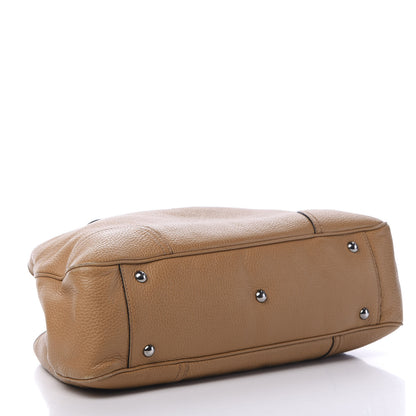 Gucci Calfskin Medium Princy Tote Brown 3 of 16