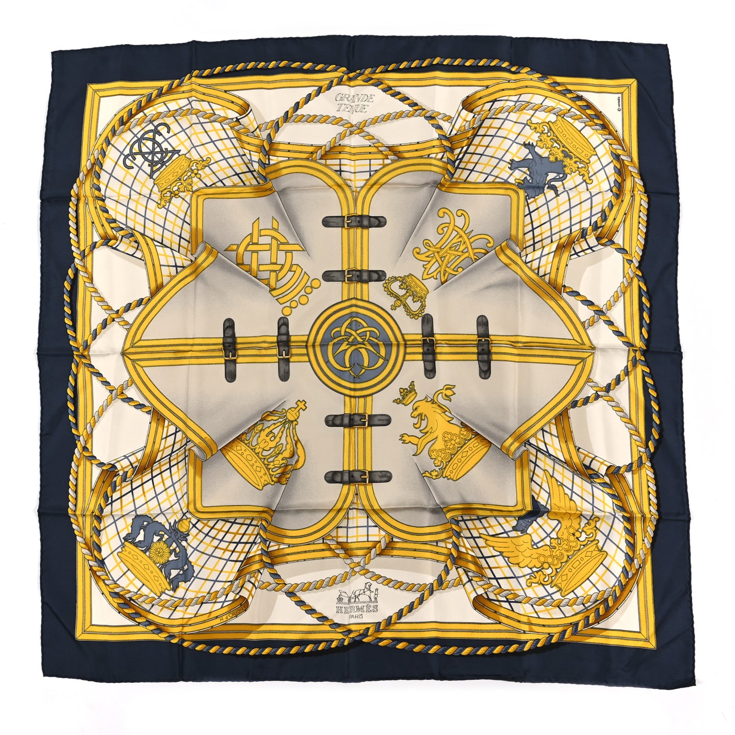Silk Grande Tenue Scarf 90