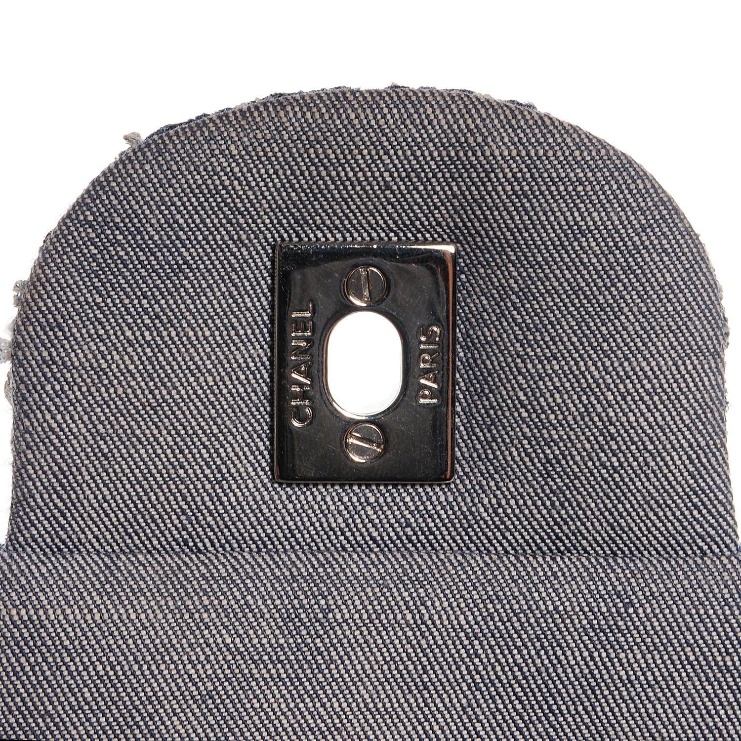 Chanel Patchwork Jumbo Single Flap Blue 6 of 8