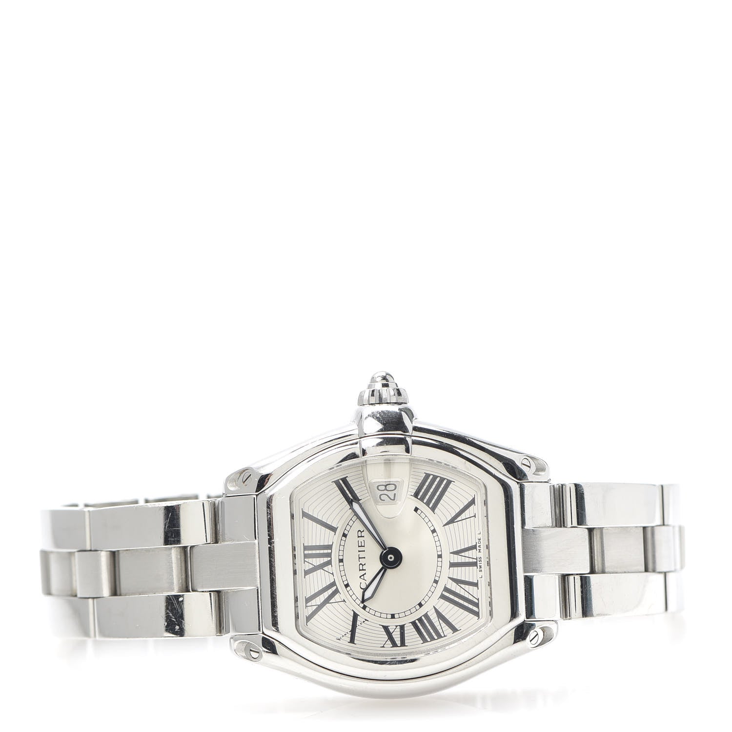 Cartier Stainless Steel 31mm Roadster Quartz Watch 3 of 6