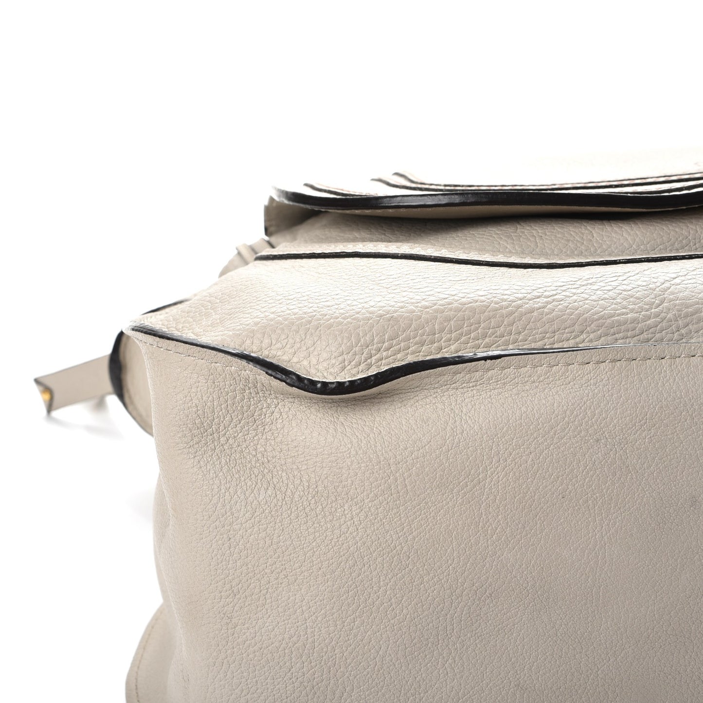 Calfskin Large Marcie Satchel Dove