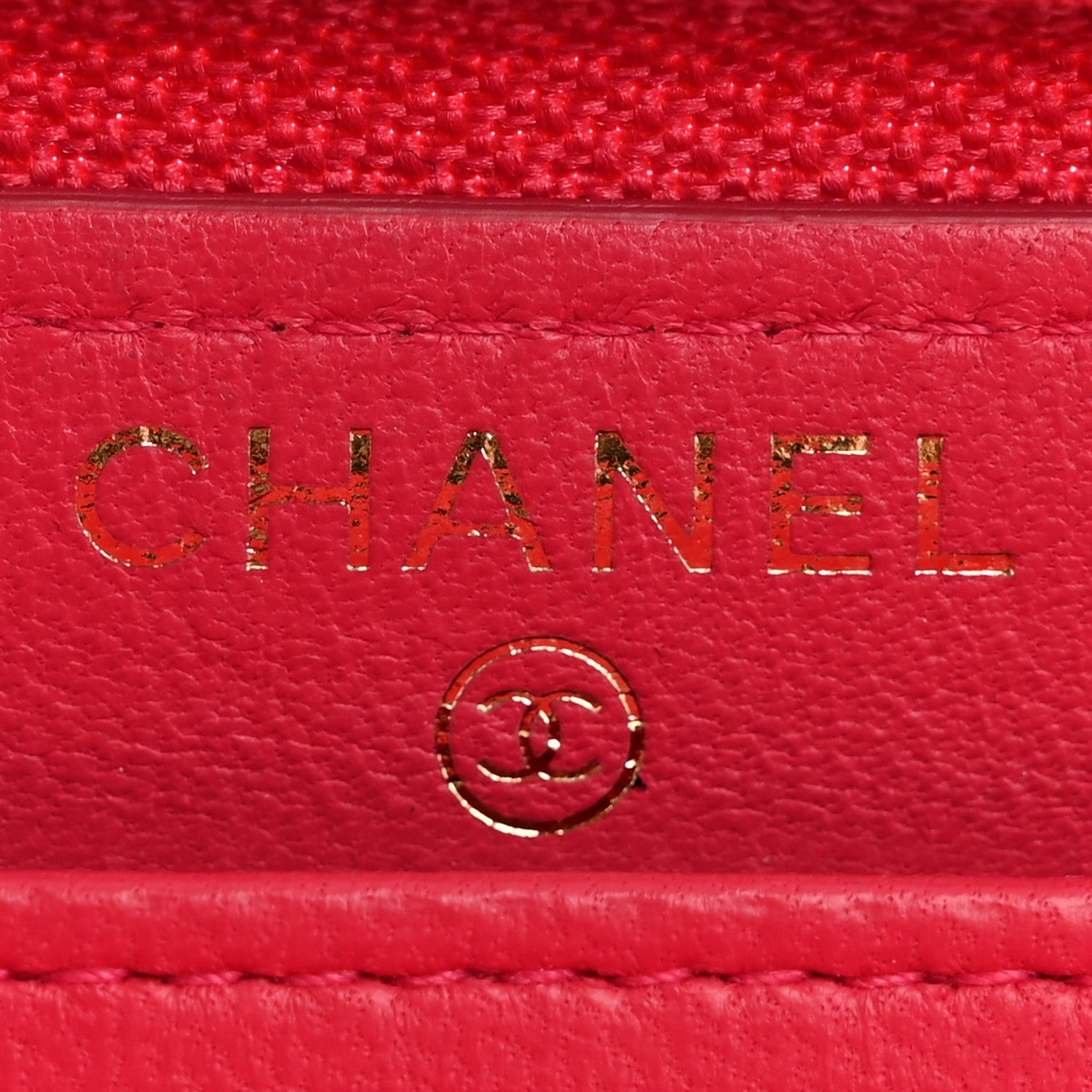 Chanel Lambskin Quilted Boy Zip Around Wallet Pink 6 of 12