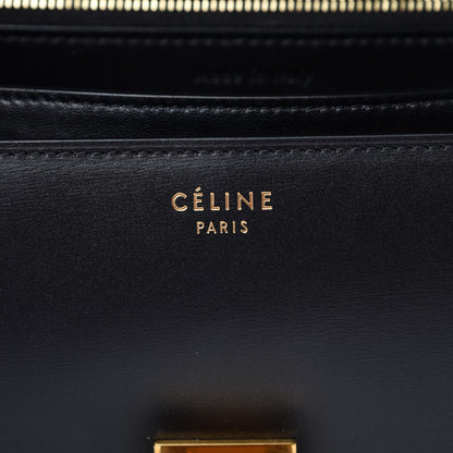 Celine Box Calfskin Medium Classic Box Flap Bag Black 5 of 14