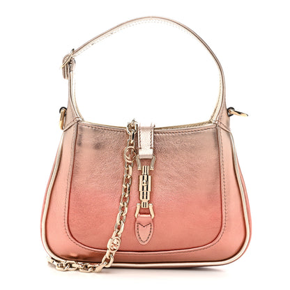 Gucci Metallic Faded Nappa Mini Jackie 1961 Copper 1 of 11