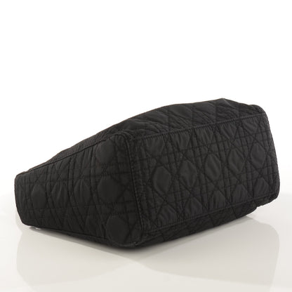 Christian Dior Nylon Cannage Medium Lady Dior Black 4 of 7