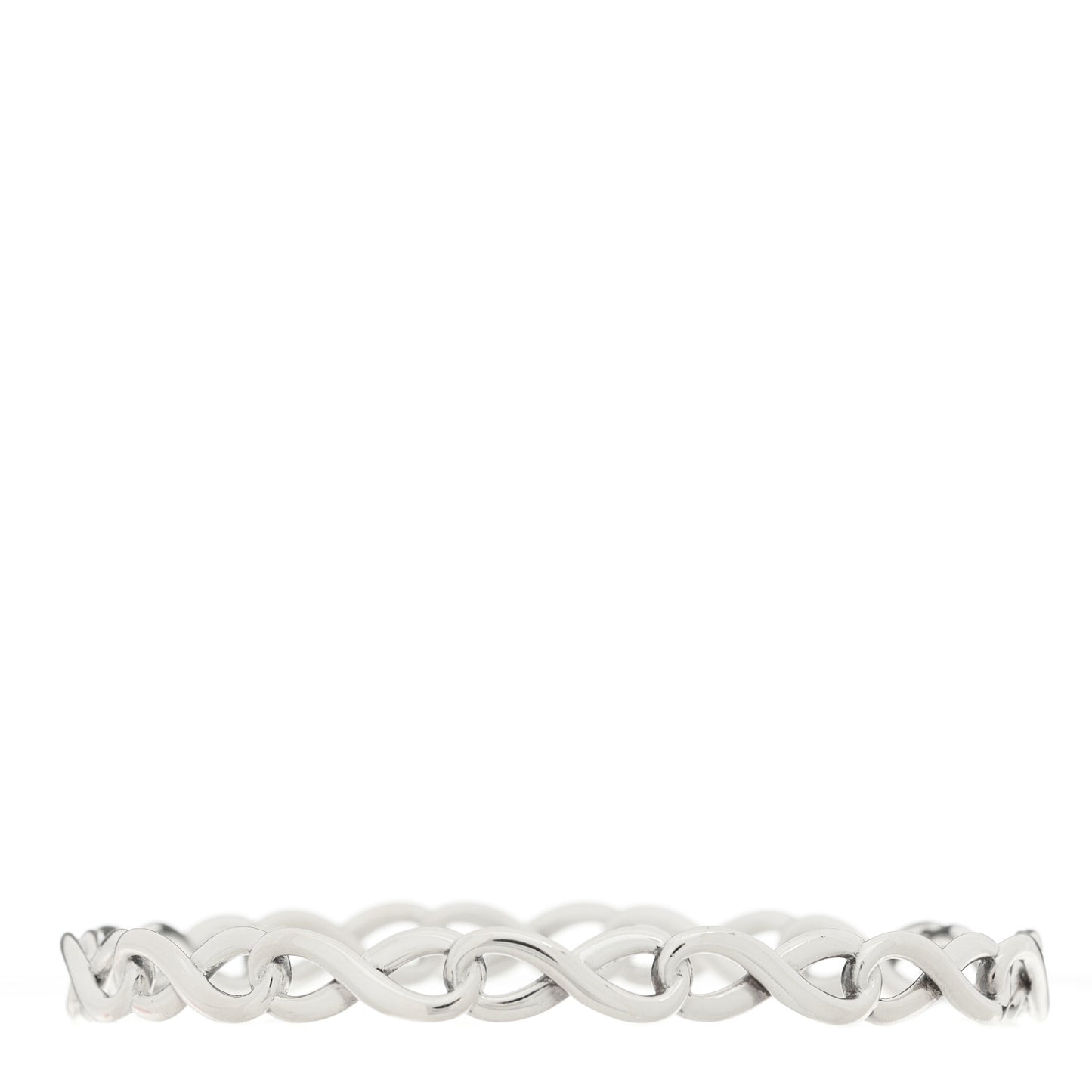 Sterling Silver Infinity Bangle Bracelet