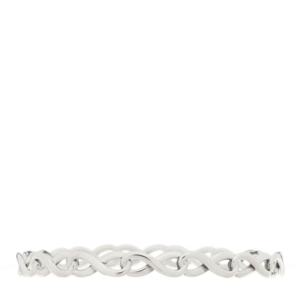 Tiffany Sterling Silver Infinity Bangle Bracelet 1 of 3