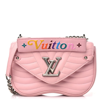 Louis Vuitton Calfskin New Wave Chain MM Smoothie Pink 1 of 16