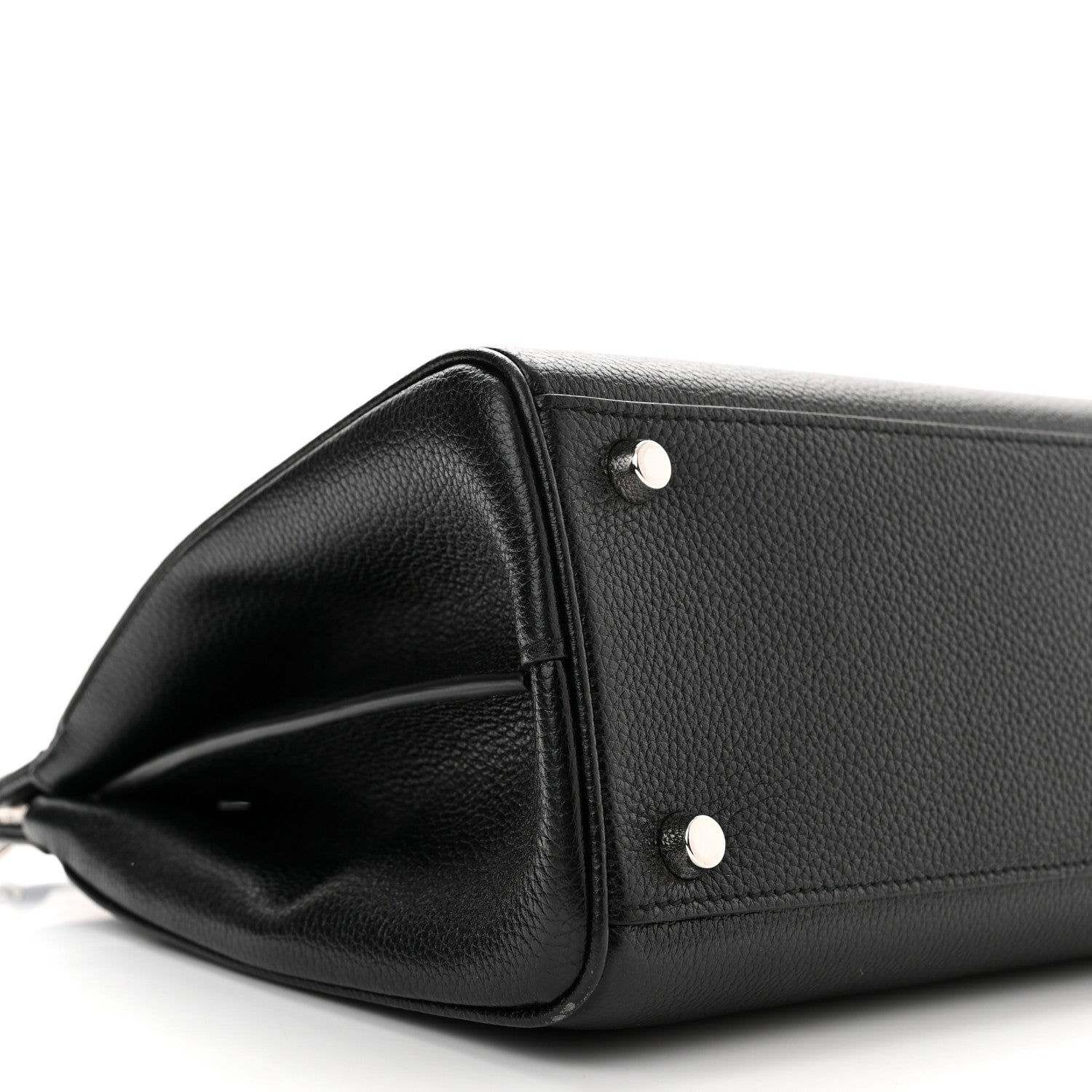 Gucci Grainy Calfskin Small Zumi Top Handle Bag Black 9 of 11