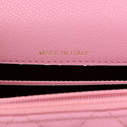 Chanel Caviar Quilted Business Affinity Clutch With Chain Flap Lilac 7 of 12