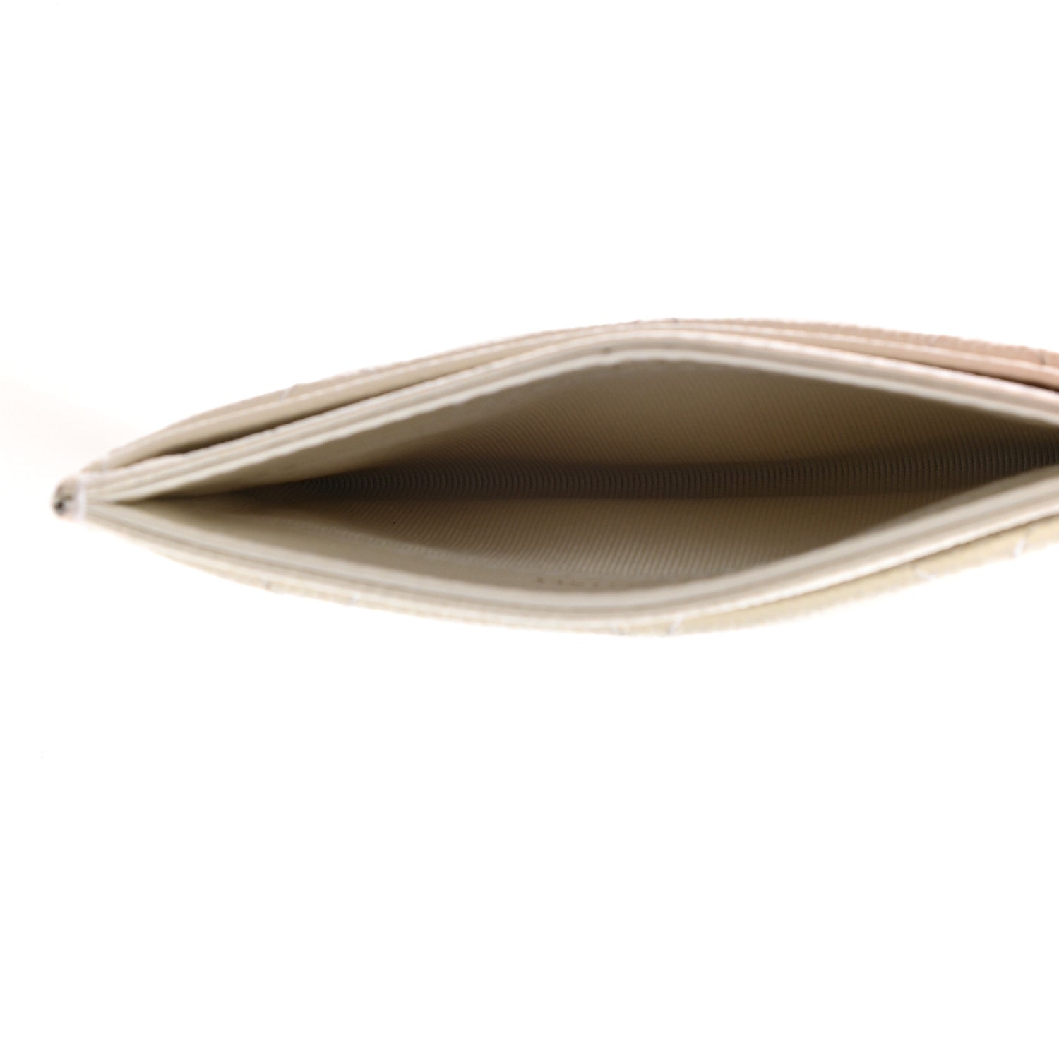 Chanel Caviar Quilted Card Holder White 5 of 7