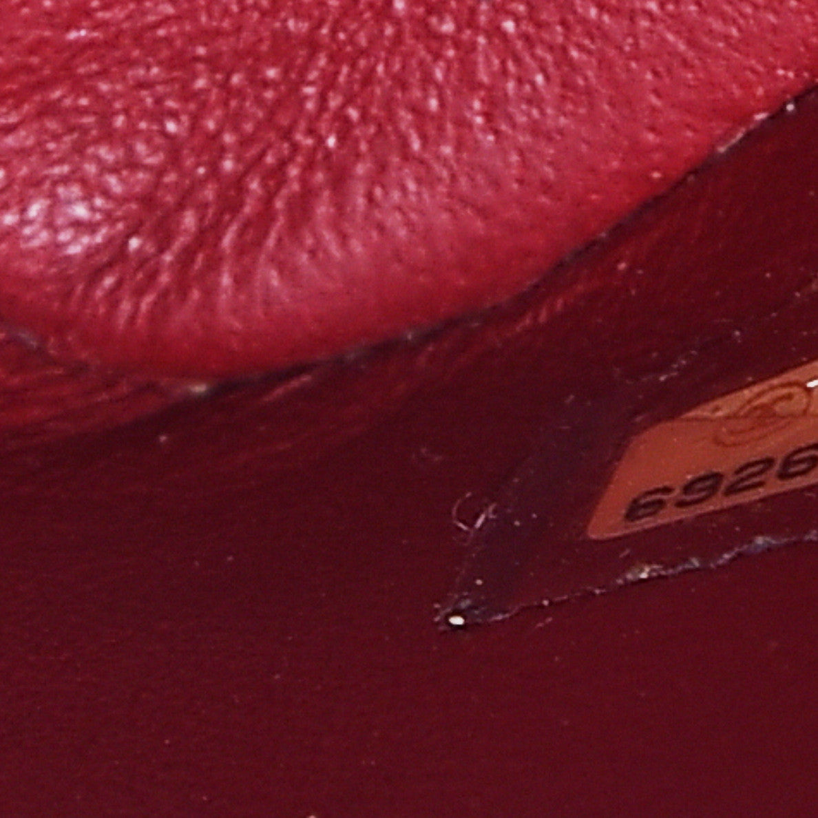 Lambskin Quilted Medallion Tote Red