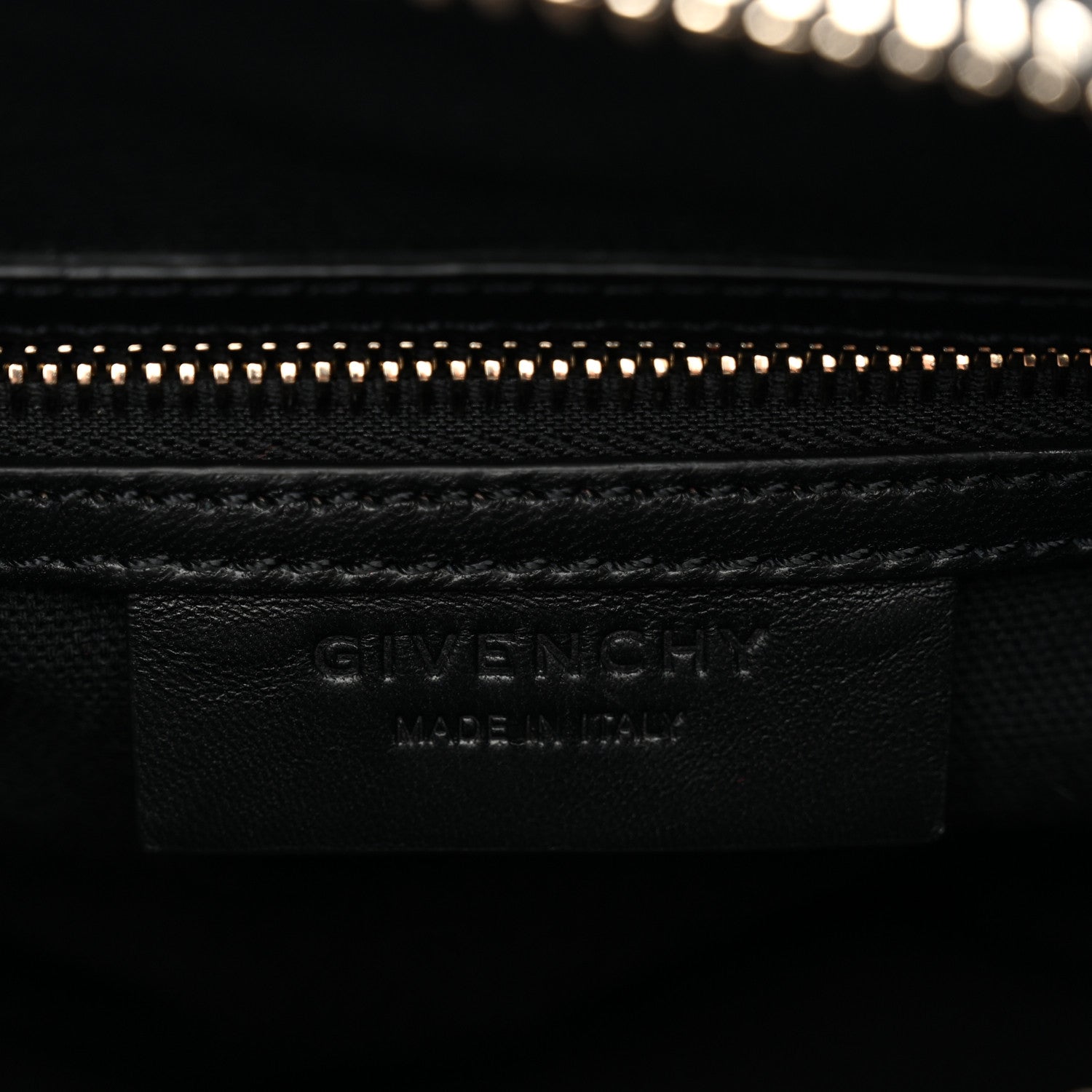 Givenchy Calfskin Crocodile Embossed Mini Antigona Black 6 of 10