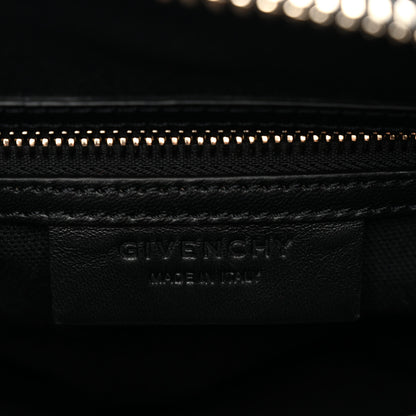 Givenchy Calfskin Crocodile Embossed Mini Antigona Black 6 of 10