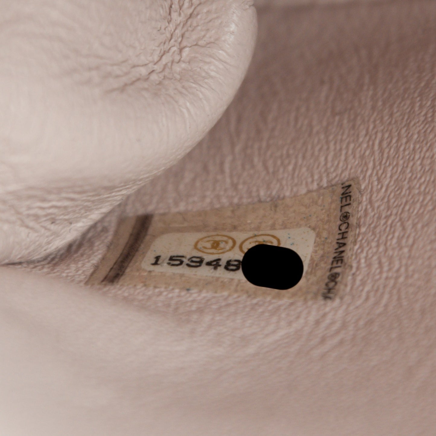 Lambskin Quilted Clutch With Chain Flap Light Pink