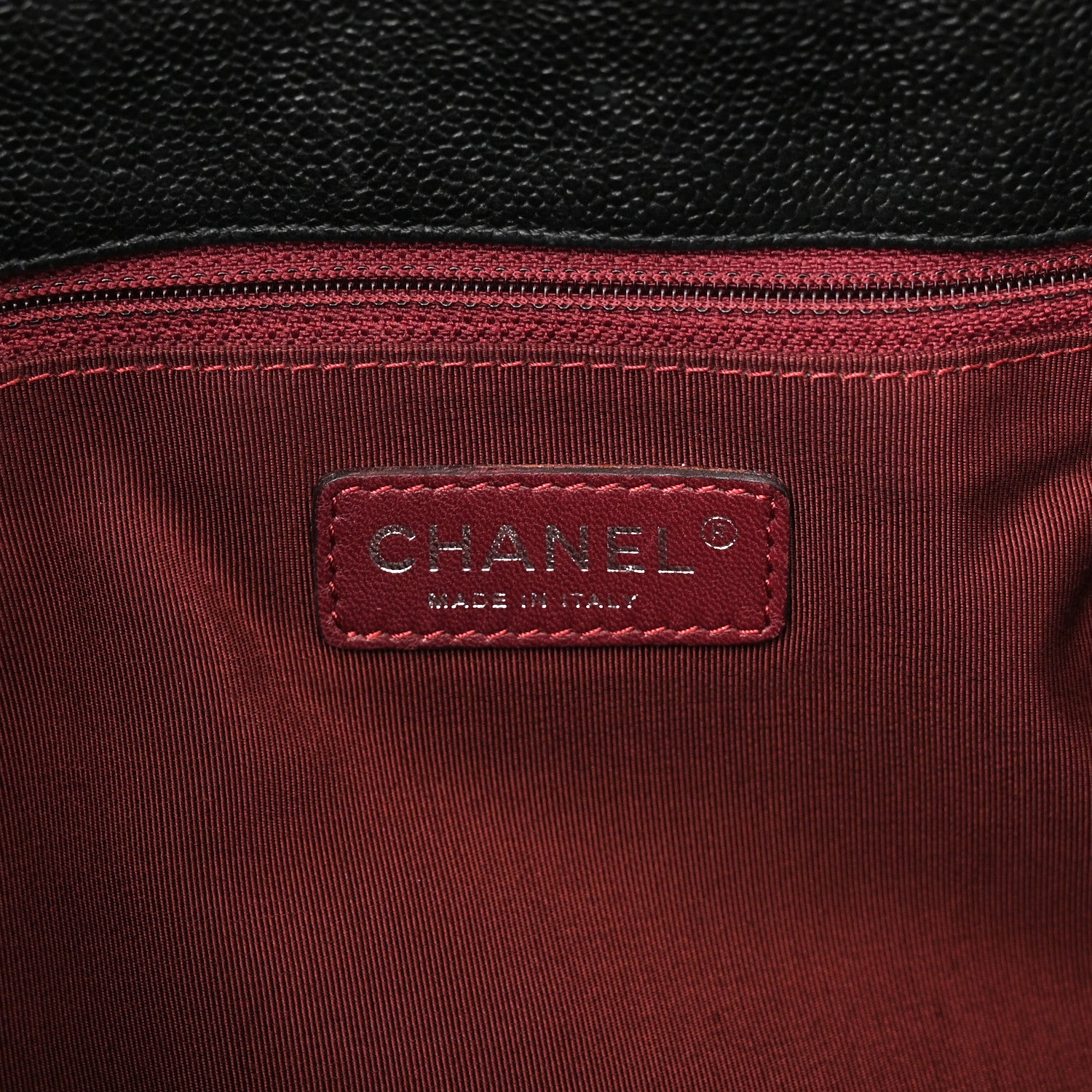 Chanel Caviar Quilted French Riviera Hobo Black 6 of 15