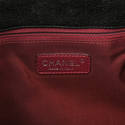 Chanel Caviar Quilted French Riviera Hobo Black 6 of 15