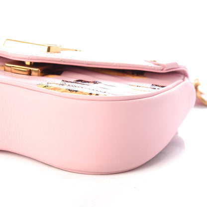 Louis Vuitton Calfskin Leopard Print New Wave Chain PM Light Pink 9 of 9