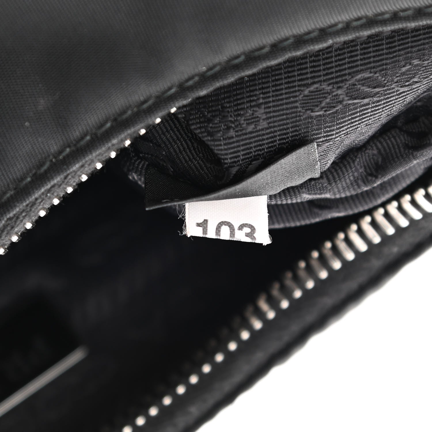 Prada Nylon Re-Edition 2005 Shoulder Bag Black 9 of 13