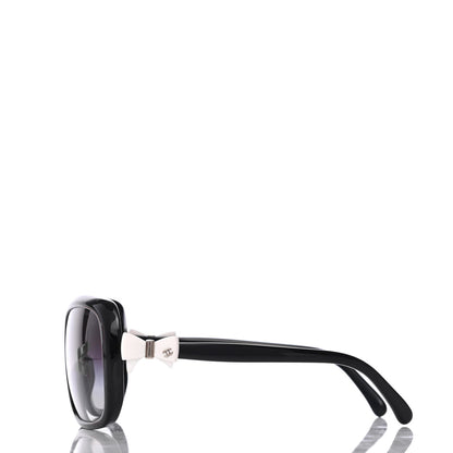 Chanel CC Bow Sunglasses 5171 Black White 3 of 8