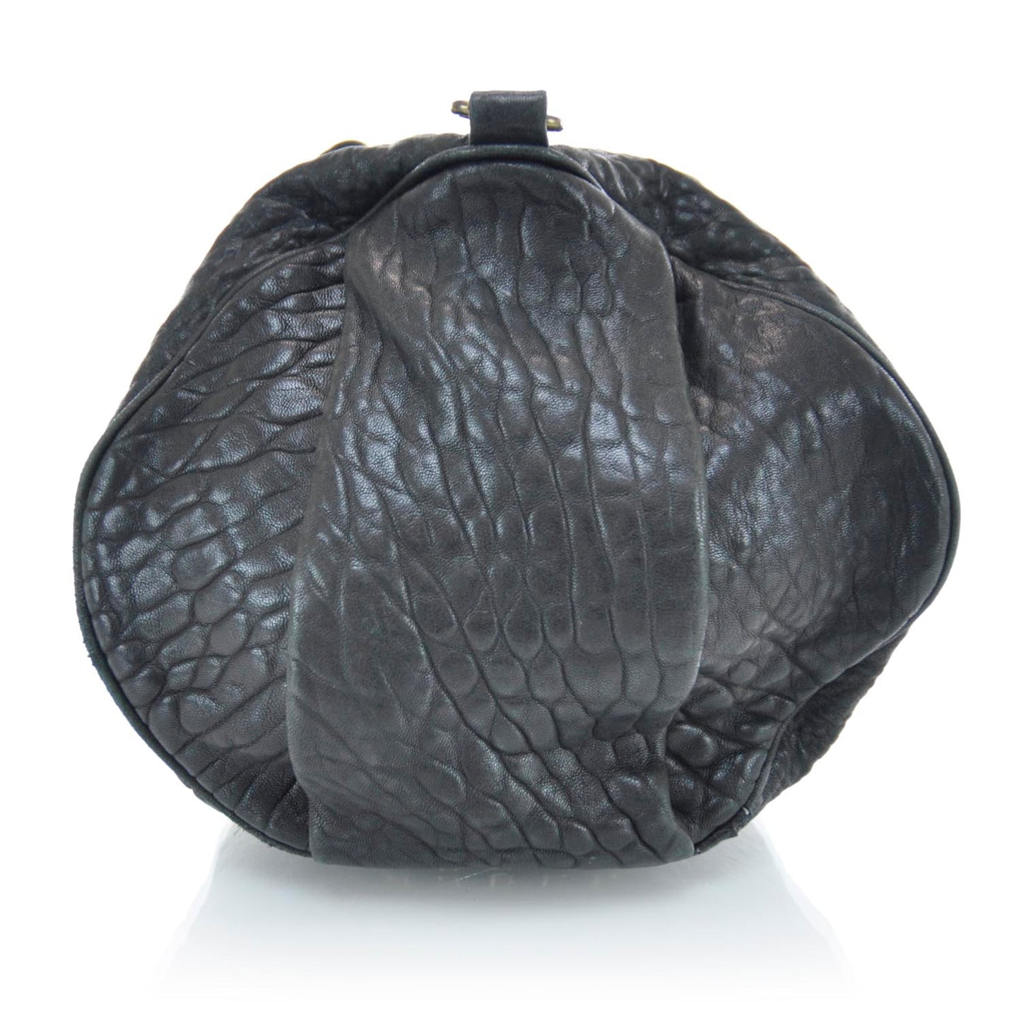 Leather Rocco Duffel Black