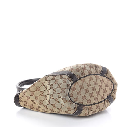 Gucci Monogram Small Gold D Ring Tote Brown 4 of 12