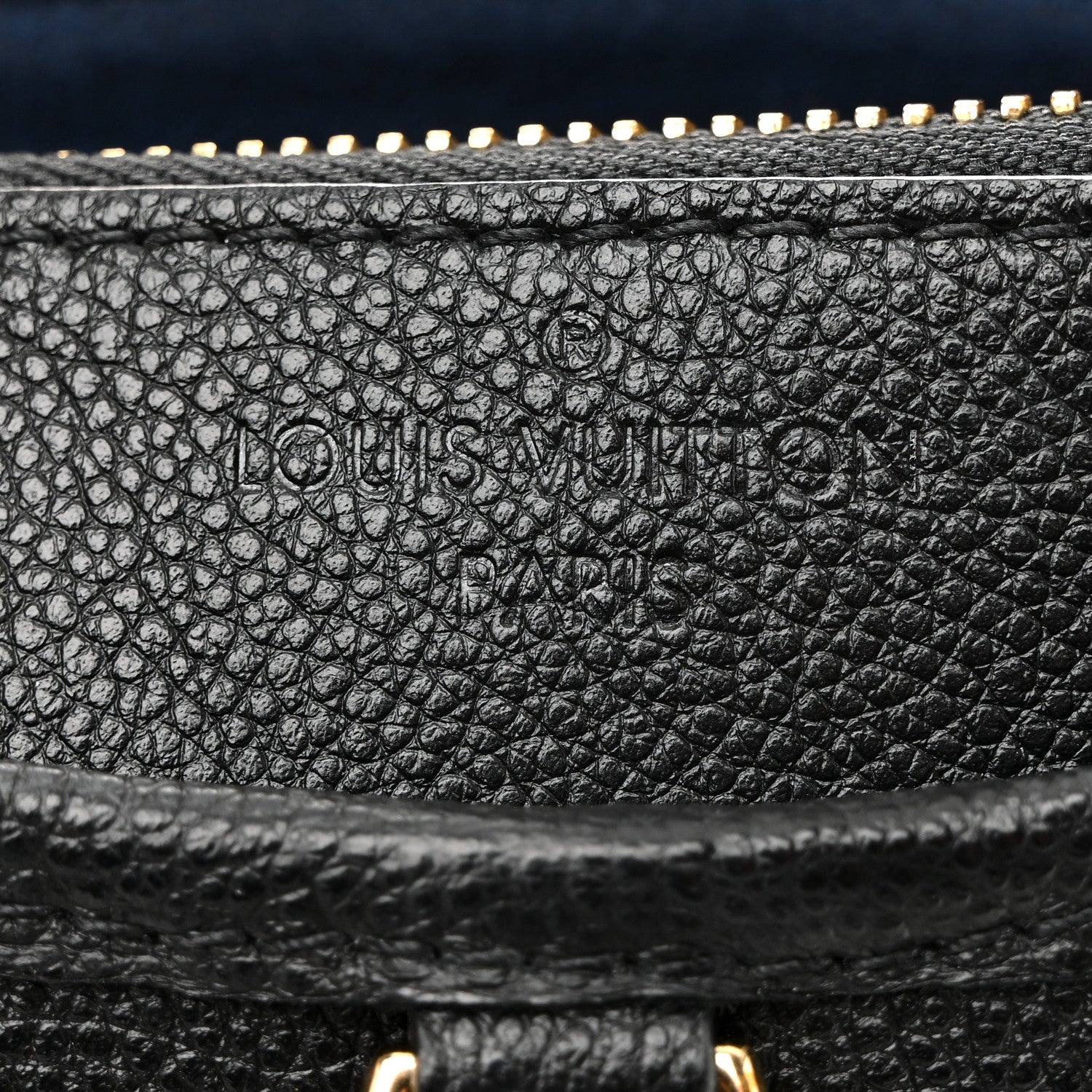 Louis Vuitton Empreinte Monogram Giant Trianon PM Black 6 of 9