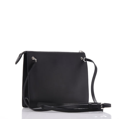 Fendi Vitello Dolce Studded Mini 2Jours Pouch Black Multicolor 3 of 7