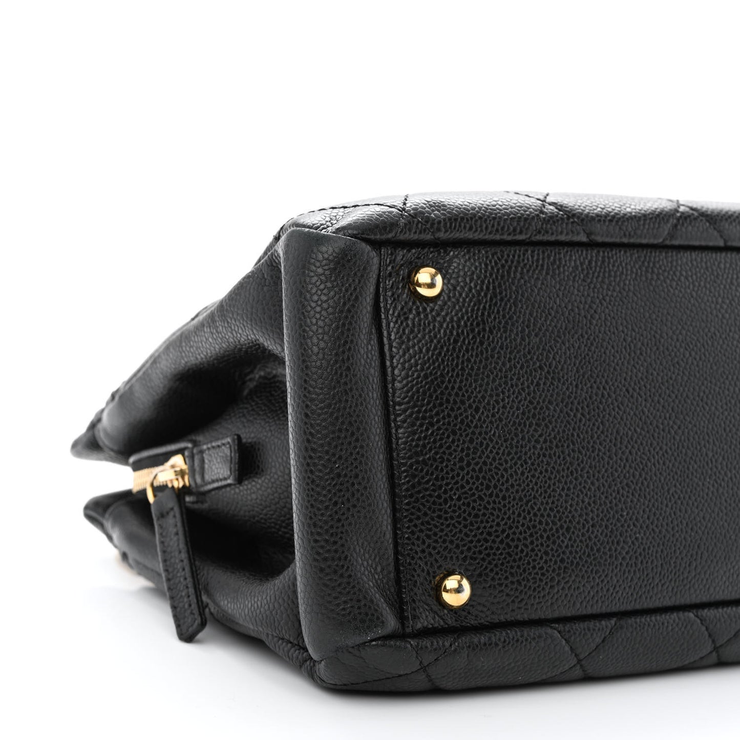 Caviar Quilted CC Timeless Soft Tote Black