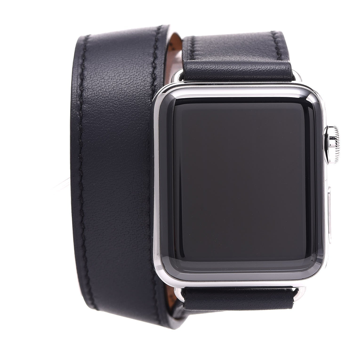 Hermes Swift 38mm Series 3 Apple Watch Double Tour Bleu Indigo 1 of 11